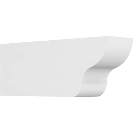 Ekena Millwork Standard Greensboro Architectural Grade PVC Rafter Tail, 4"W X 6"H X 16"L RFTP04X06X16GRN